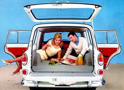 Volvo Wagon Ad Photo